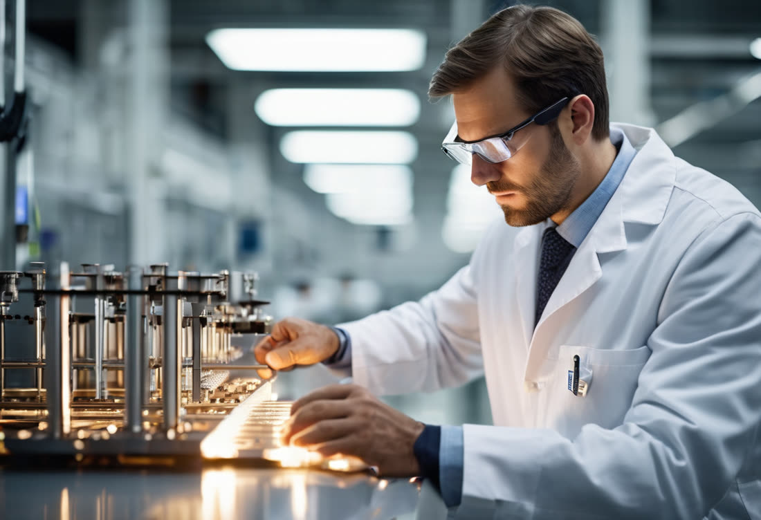 AI 生成的工程师质检分镜